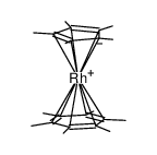 [RhCp*(C6Me6)] Structure