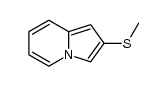 2-(methylthio)indolizine structure