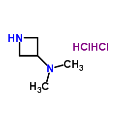 3-(二甲氨基)氮杂环丁烷二盐酸盐结构式