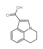 5,6-二氢-4H-吡咯并[3,2,1-ij]喹啉-1-羧酸结构式