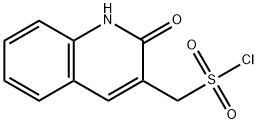 3-Quinolinemethanesulfonyl chloride, 1,2-dihydro-2-oxo- picture