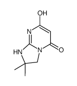 7-hydroxy-2,2-dimethyl-2,3-dihydroimidazo[1,2-a]pyrimidin-5(1H)-one结构式