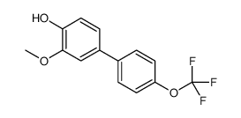 2-methoxy-4-[4-(trifluoromethoxy)phenyl]phenol Structure