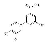 3-(3,4-dichlorophenyl)-5-hydroxybenzoic acid结构式