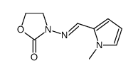 3-[(E)-(1-methylpyrrol-2-yl)methylideneamino]-1,3-oxazolidin-2-one Structure