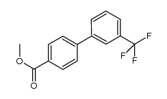 methyl 4-(3-trifluoromethylphenyl)benzoate Structure
