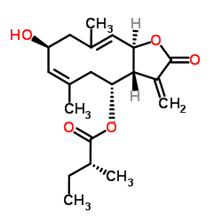 2α-羟基-8β-(2-甲基丁氧基)木香烃内酯图片