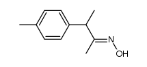 3-(p-methylphenyl)-2-butanone oxime结构式