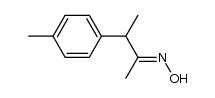 3-(p-methylphenyl)-2-butanone oxime Structure