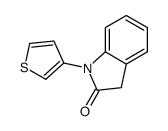 1-thiophen-3-yl-3H-indol-2-one结构式