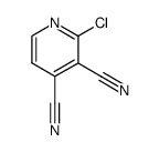 2-Chloro-3,4-dicyanopyridine Structure