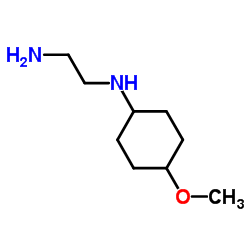 N-(4-Methoxycyclohexyl)-1,2-ethanediamine Structure