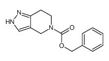 2,4,6,7-Tetrahydro-pyrazolo[4,3-c]pyridine-5-carboxylic acid benzyl ester structure