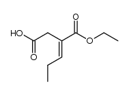 3-Propylidenbernsteinsaeure-monoethylester结构式