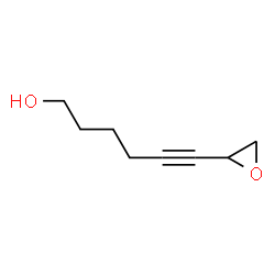 5-Hexyn-1-ol, 6-oxiranyl- (9CI) structure