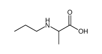 Alanine, N-propyl- (9CI)结构式