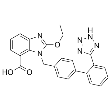 Candesartan structure