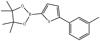 5-(3-Tolyl)thiophene-2-boronic acid pinacol ester Structure