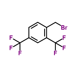2,4-双(三氟甲基)溴苄结构式