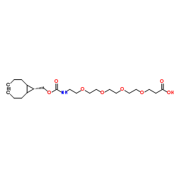 endo-BCN-PEG4-acid结构式