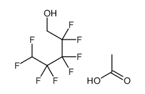 acetic acid,2,2,3,3,4,4,5,5-octafluoropentan-1-ol Structure