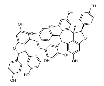 Vitisin A structure