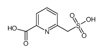 6-(sulfomethyl)pyridine-2-carboxylic acid结构式