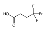 4-bromo-4,4-difluorobutanoic acid Structure