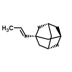 反式-1-(1-金刚烷)丙烯结构式