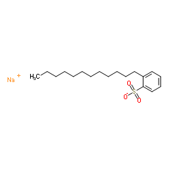 sodium o-dodecylbenzenesulphonate结构式
