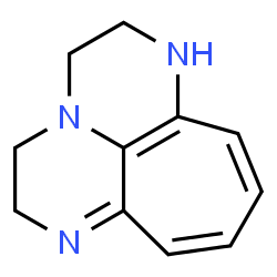 1H-1,3a,6-Triazacyclohepta[de]naphthalene,2,3,4,5-tetrahydro-(9CI) Structure