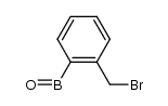 2,4,6-tris-(2-bromomethyl-phenyl)-cyclotriboroxane Structure