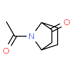 7-Azabicyclo[2.2.1]heptan-2-one, 7-acetyl- (9CI) Structure