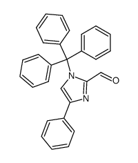 4-phenyl-1-(triphenylmethyl)-1H-imidazole-2-carbaldehyde Structure