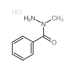 N-甲基苯甲酰肼盐酸盐结构式