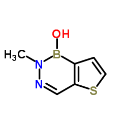 2-Methylthieno[3,2-d][1,2,3]diazaborinin-1(2H)-ol Structure