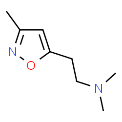5-Isoxazoleethanamine,N,N,3-trimethyl-(9CI) structure