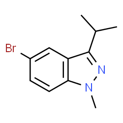 5-Bromo-3-isopropyl-1-methyl-1H-indazole picture