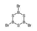 2,4,6-tribromo-1,3,5,2,4,6-trithiatriborinane结构式