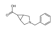 3-Benzyl-3-azabicyclo[3.1.0]hexane-6-carboxylic acid Structure