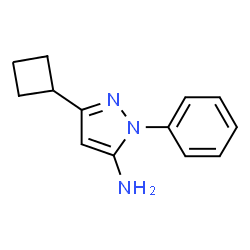 3-Cyclobutyl-1-phenyl-1H-pyrazol-5-amine picture