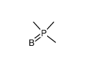 trimethylphosphine-borane Structure