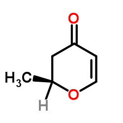 4H-Pyran-4-one,2,3-dihydro-2-methyl-,(2S)-(9CI)结构式