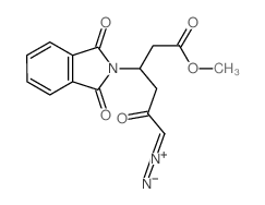 Diazooxonorleucine structure