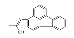 N-fluoranthen-3-ylacetamide结构式