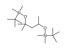 tert-butyl-[4-[tert-butyl(dimethyl)silyl]oxy-2-methylpentan-2-yl]oxy-dimethylsilane结构式