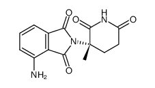 (S)-4-amino-3'-methylthalidomide Structure
