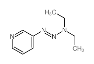 Pyridine,3-(3,3-diethyl-1-triazen-1-yl)- Structure