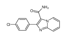 2-(4-chlorophenyl)imidazo[1,2-a]pyridine-3-carboxamide picture