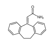 2-(10,11-dihydro-5H-dibenzo[a,d][7]annulen-5-ylidene)acetamide Structure